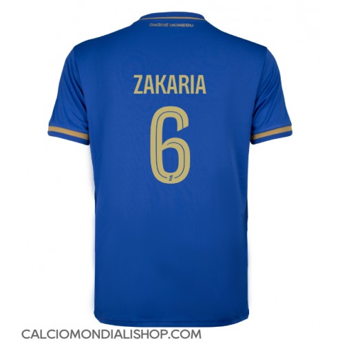 Maglie da calcio AS Monaco Denis Zakaria #6 Seconda Maglia 2025-26 Manica Corta Maglie da calcio AS Monaco Denis Zakaria #6 Seconda Maglia 2025-26 Manica Corta